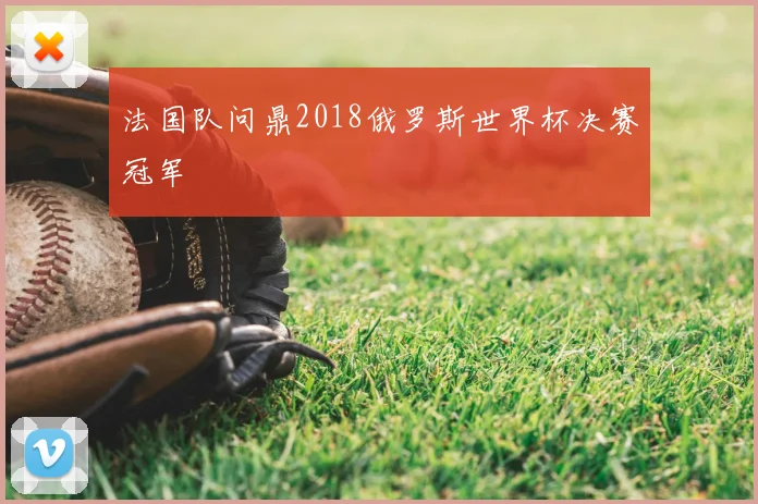 法国队问鼎2018俄罗斯世界杯决赛冠军